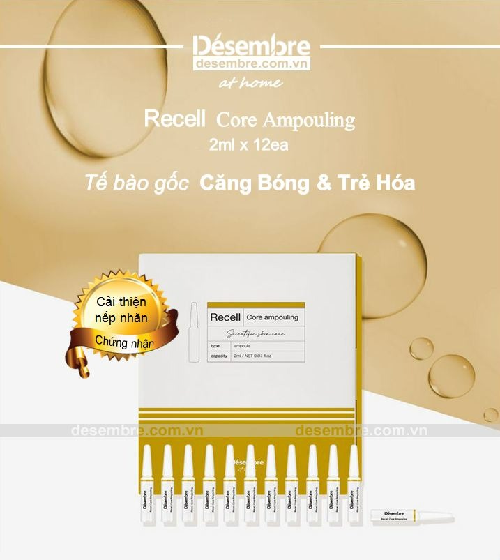 Huyết thanh Desembre At Home Recell Core Ampouling 